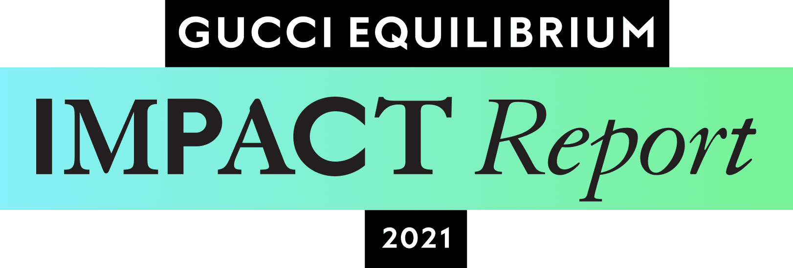Gucci Impact Report Logo