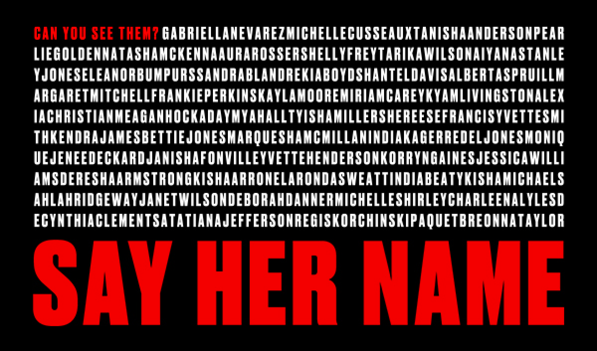 #SAYHERNAME CHIME SPECIAL